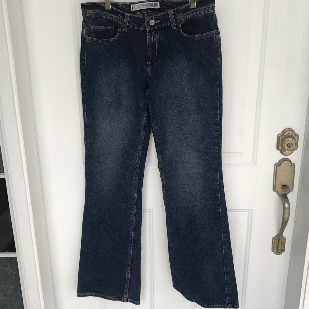 Express jeans bootcut size 7/8